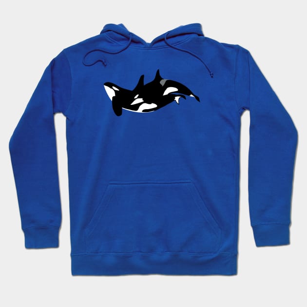 Orca Whale Wild Animals Hoodie by LucentJourneys